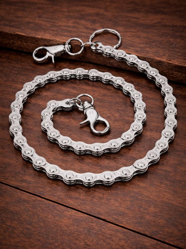 Bike Chain  Necklace