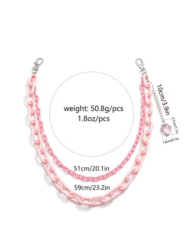 Pink Waist Chain