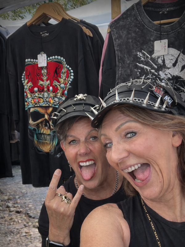 Gothic Black Cap Womens