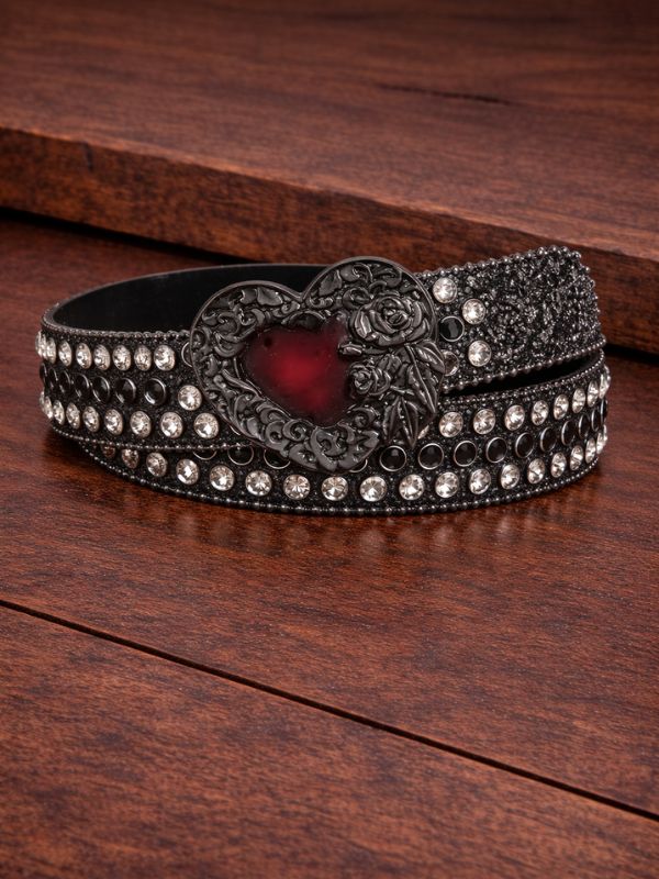 Heart Buckle Belt