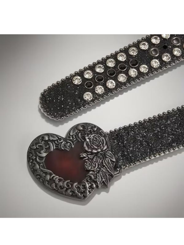 Heart Buckle Belt