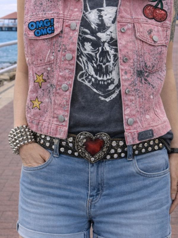 Heart Buckle Belt